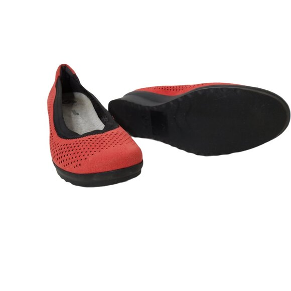 Womens Clarks Cushioned "Cloudsteppers" Slide On Wedge Loafers. Size 7M - Picture 4 of 4